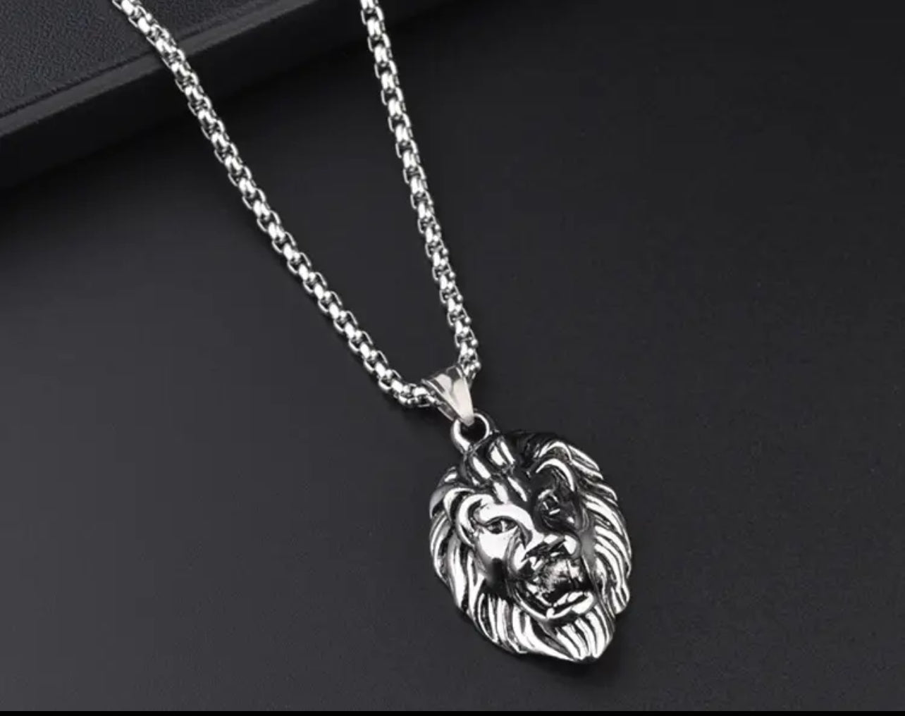 Persolisierte Mode herren Silber Löwe Halskette und Schmuck Halsketten Männer sind immer für Geschenk.