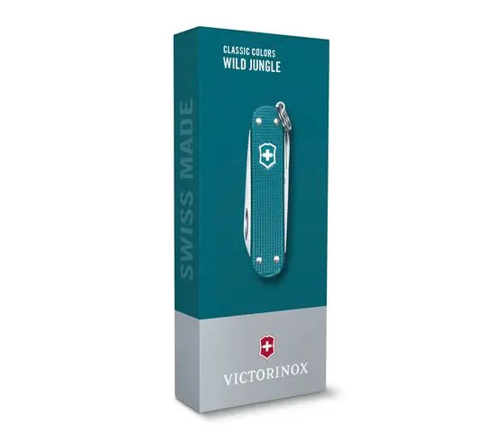 Victorinox Classic SD Alox Colors Grün - 0.6221.242G , MIT GRATIS GRAVUR