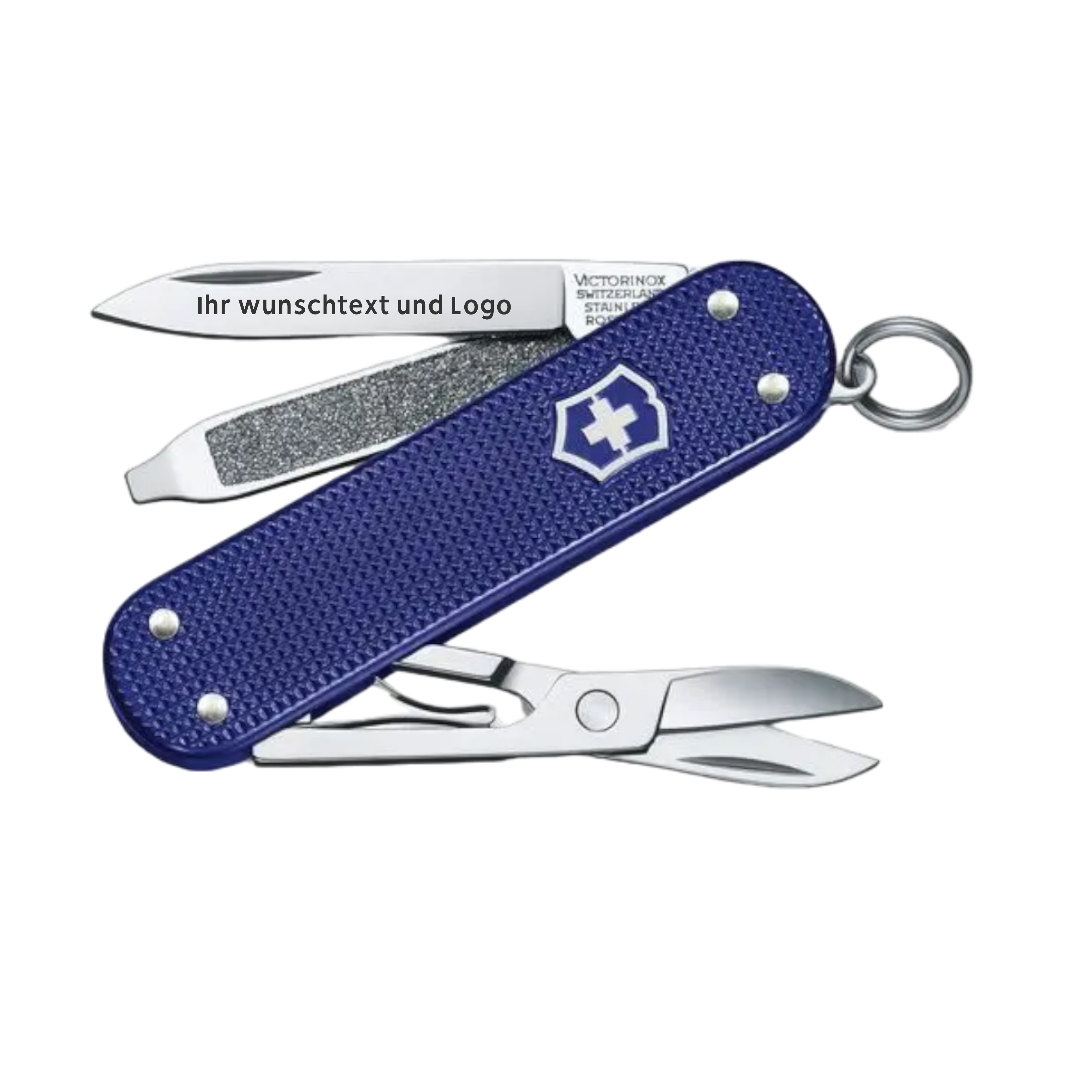 Victorinox Classic SD Alox Colors Blau - 0.6221.222G , MIT GRATIS GRAVUR