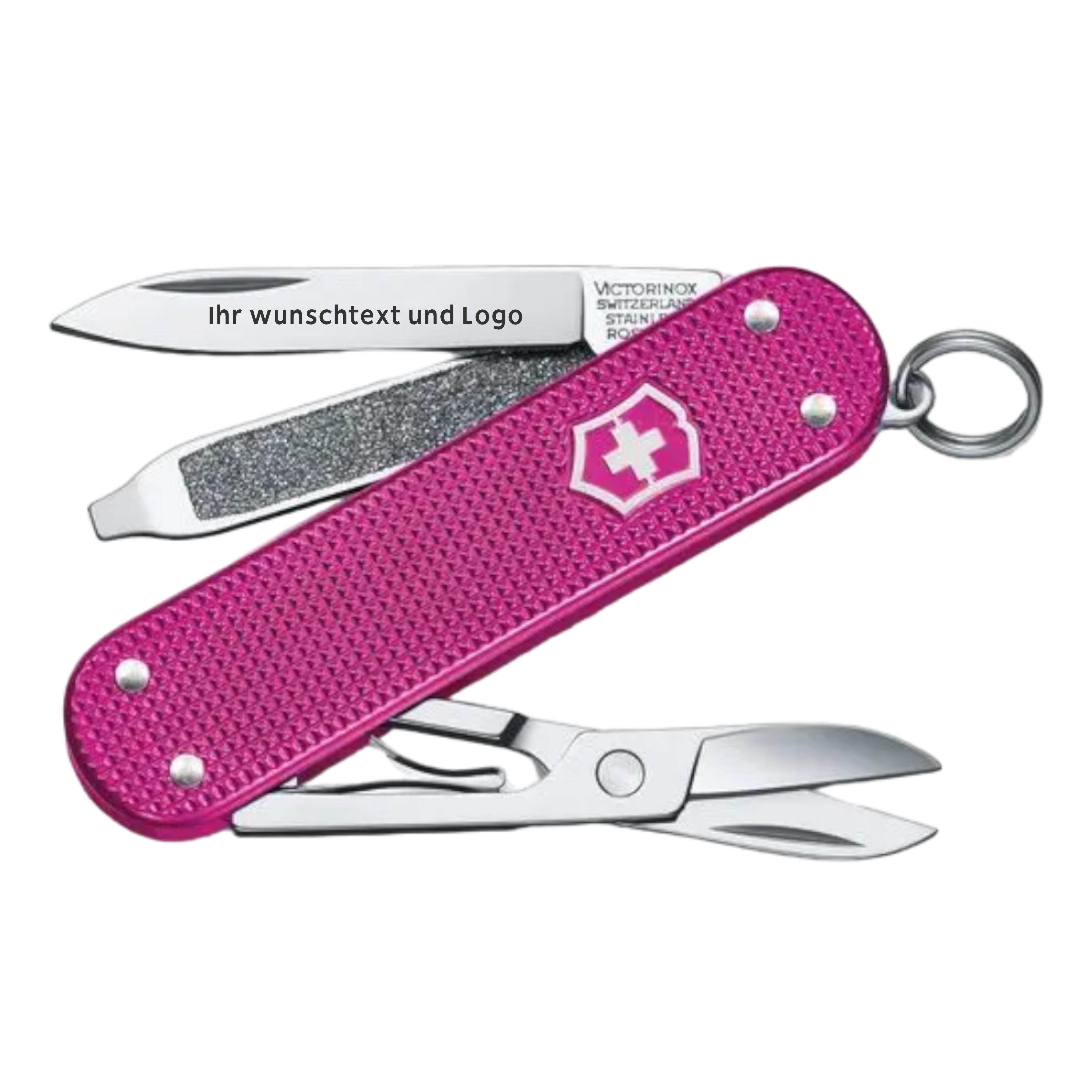 Victorinox Classic SD Alox Colors Pink - 0.6221.251G , MIT GRATIS GRAVUR