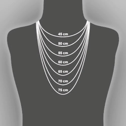 Personalisierte Königskette Collier Edelstahl (Silber) Damen/Herren/Unisex, Mit Gratis Lieferung