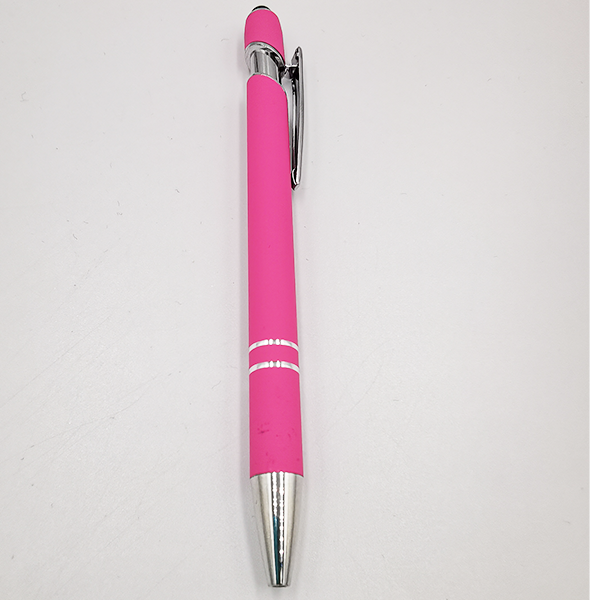 Personalisiere Massgeschneidert für Ihr Unternehmen Grosshandel Gummi Metall Touchscreen Stylus Stift Werbe Kugelschreiber und individuelle Logo Stifte