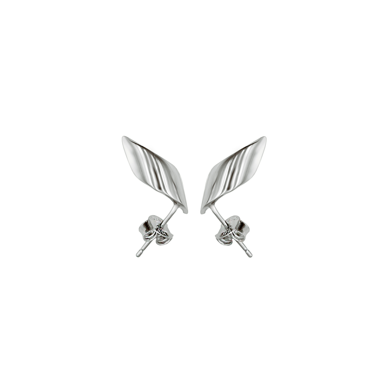 925 Silber Moderne Ohrringe in Wellenform, für Damen. Geben Sie der Frau die Sie lieben, das Gefühl, etwas Besonderes