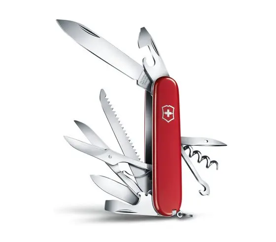 Victorinox Huntsman in Rot - 1.3713 , MIT GRATIS GRAVUR